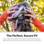 Schwinn Thrasher Helmet for Adults, White, Size 58-62 cm for Riders Ages 14+, Lightweight Microshell, Adjustable Dial and Straps, Interior Padding, 20 Air Vents, Removable Visor, Adult Bike Helmet