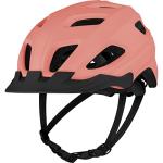 Retrospec Lennon Bike Helmet with LED Safety Light Adjustable Dial & Removable Visor - Adjustable Bicycle Helmet for Adult Men & Women - Matte Melon One Size