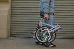 Brompton A Line 3-Speed Folding Bike - Gray/Green