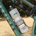 Zefal Magnum 975ml Bike Water Bottle – Translucent Black – Large 33 oz BPA-Free Polypropylene Cycling Bottle with Soft Silicone Nozzle, Odorless Taste, Secure Fit & Lightweight French Construction