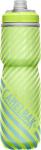 CamelBak Podium Chill Bike Insulated Squeeze Water Bottle Lime/Blue Stripe, 24oz