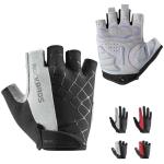 ROCKBROS Cycling Gloves for Men Mountain Bike Gloves Bicycle Gloves SBR Pad Anti-Slip Road Riding Gloves Breathable