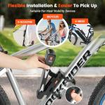 Sportneer Bike Lock - High Security Folding Bicycle Lock Art Certified - Bike Locks Heavy Duty Anti Theft with 3 Stainless Keys and Mount Bracket for Bicycles Scooter Ebike - 95cm/3.12ft, 2.86lbs