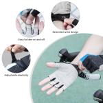 ROCKBROS Cycling Gloves for Men Mountain Bike Gloves Bicycle Gloves SBR Pad Anti-Slip Road Riding Gloves Breathable