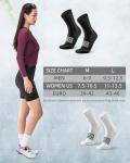 ROCKBROS Cycling Socks for Men Women Breathable Wicking Bike Socks, Compression Fit, Tall Crew, Road to Sky Series