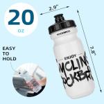 ROCKBROS Cycling Water Bottle, 20-25oz Cycling Bottle,Without BPA and BPS