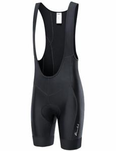 Przewalski Men’s 3D Padded Cycling Bike Bib Shorts, Bicycle Biking Bib Shorts