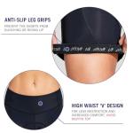 baleaf 4D Padded Bike Shorts Women Cycling Underwear Gel Padding Pockets Black M