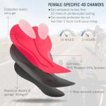 baleaf 4D Padded Bike Shorts Women Cycling Underwear Gel Padding Pockets Black M