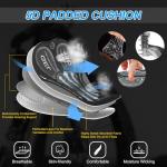 X-TIGER Cycling Underwear Mens Bike Shorts 5D Padded Mountain Biking Riding Shorts with Anti-Slip Leg,Bicycle Liner Shorts BlackGrey