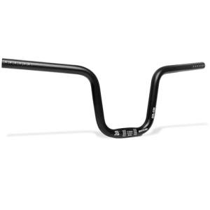 BUCKLOS Mountain Bike Handlebars 25.4mm - 120/160mm Rise MTB Aluminum Alloy Handlebar - 580mm High Rise Bicycle Riser HandleBars for E-Bike Folding Bike Downhill Racing.