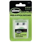 Slime 20272 Bike Skabs Pre-Glued Patch Kit, for Bike Tube Puncture Repair, Peel and Stick, Contains 6 Patches and a Metal scuffer