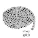 Hycline Bike Chain 6/7/8-Speed,Bicycle Chain 1/2x3/32 Inch,Special Steel for Road Mountain Racing Cycling (116 Links)-Silver