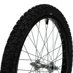Bell Flat Defense BMX Bike Tire, 20" x 1.75-2.25", Black