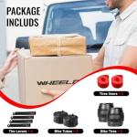 2 Pack 26 inch Bike Tires - 26 × 1.95 inch Folding Replacement Bicycle Tires for MTB Mountain Bike with 26 inch Schrader Valve Bike Tubes, 4 Tire Levers and 2 Rim Strips