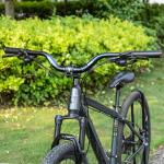 31.8 Bike Handlebar - 25mm, 55mm, 70mm, 90mm,120mm Riser Handlebar - 780mm Aluminium Alloy Mountain Bike Bicycle Handlebars (55mm Rise)