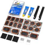 Beanewone Bike Tire Repair Kit, Bicycle Inner Tube Patch Kit with 18PCS Tube Patches, Tire Levers & Repair Glue – Portable Case for Bicycle & Inflatable Tubes (Tire Repair Kit)