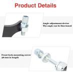 LuckySlycyc Bike Brakes Calipers Set,Side Pull Brake Set,69-96mm Reach,for Bike C Shape Brake Aluminum Bicycle Brake