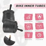 BALINGE 20 x 2.125 Bike tire 2 Pack 20 Bike tire Kids Bike Tires Folding Replacement Tires Fits Most Kids Bikes,BMX tire 20 inch,Pink,2 Tire