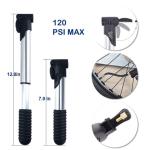 LuckyMoment Bike Repair Kit,Mini Bicycle Pump, Bike Tire Repair Tool Kit Contains 16-in-1 Tool, Water-Resistant Bike Triangle Pouch, Used for Mountain Bike and Road Bike.