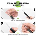 ROCKBROS Bike Repair Kit Cycling Tubeless Tire Repair Kit for Mountain Bike and Road Bicycle