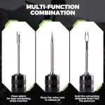 ROCKBROS Bike Repair Kit Cycling Tubeless Tire Repair Kit for Mountain Bike and Road Bicycle