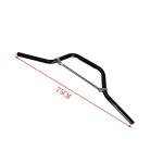 JRL 7/8" Pitbike Handlebars For Motorcycle ATV Mini bike Pit Dirt Bike Mid-Rise Handle Bars Offroad Black