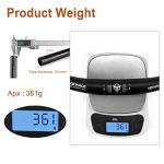 31.8 Bike Handlebar - 25mm, 55mm, 70mm, 90mm,120mm Riser Handlebar - 780mm Aluminium Alloy Mountain Bike Bicycle Handlebars (31.8-25mm Rise)