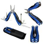 WIWUE GUO Multi Tool, Multitool Pliers for Outdoor, DIY, Home, Garden, Camping, Survival, Hunting and Hiking or Everyday Carry, Blue