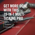 LEATHERMAN, Charge Plus, 19-in-1 Full-Size, Versatile Multi-tool for Home, Outdoors, Everyday Carry (EDC), Black