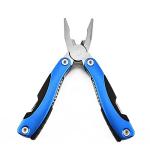 WIWUE GUO Multi Tool, Multitool Pliers for Outdoor, DIY, Home, Garden, Camping, Survival, Hunting and Hiking or Everyday Carry, Blue