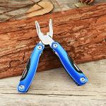 WIWUE GUO Multi Tool, Multitool Pliers for Outdoor, DIY, Home, Garden, Camping, Survival, Hunting and Hiking or Everyday Carry, Blue