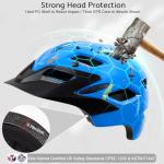 Kids Bike Helmet, Toddler Helmet for Kids 3-5/5-8/8-10 Years Boys Girls, Adjustable Youth Bike Helmets with Detachable Visor, Bicycle Helmets for Skateboard Scooter Cycling