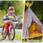 GOBKO Bike Pump with Gauge,Bicycle Floor Pump for Presta and Schrader Valves Bike Tire Pumps Inflator High Pressure 160PSI & 11BAR Portable Air Pump for Road Bike Car MTB Sports Balls