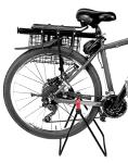 QWORK Bicycle Floor Stand 2 Pack – Foldable Steel Repair & Storage Rack for Road, MTB & Hybrid Bikes