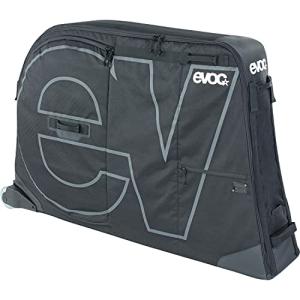 EVOC Road Bike Bag with Molded Polycarbonate Bike Block and Skate Wheels (285L, Black)
