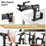 West Biking Bike Stand (Max 88lbs) for Maintenance with Adjustable Clamp, Bike Repair Stand for Easy Maintenance of Road and Mountain Bikes, Bike Rack for Bike Tools & Maintenance