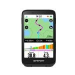iGPSPORT BiNavi Bike Computer, Touch Screen Map Navigation Music Control Climb Tips, Wireless GPS Cycling Computer (Black)