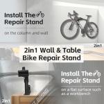 West Biking Bike Stand (Max 88lbs) for Maintenance with Adjustable Clamp, Bike Repair Stand for Easy Maintenance of Road and Mountain Bikes, Bike Rack for Bike Tools & Maintenance