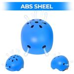 MammyGol Boys Bike Helmet Kids Skateboard Helmets Adjustable Multi-Sport Protective Gear Set Lightweight Helmet Girls Toddler for Skate Scooter Ages 4-8 (Blue)