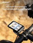 iGPSPORT BiNavi Bike Computer, Touch Screen Map Navigation Music Control Climb Tips, Wireless GPS Cycling Computer (Black)