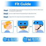 MammyGol Boys Bike Helmet Kids Skateboard Helmets Adjustable Multi-Sport Protective Gear Set Lightweight Helmet Girls Toddler for Skate Scooter Ages 4-8 (Blue)