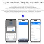 Bikevee GPS Bike Computer 2.6" – Wireless Bluetooth 5.4 & ANT+ Cycling Computer, Link-S App Update v1.4.7 for Optimized User Experience, Speedometer Odometer, IPX7 Waterproof – Black(A)