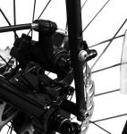 Ibera Bike Rack - Bicycle Touring Carrier Plus+ for Disc Brake Mount, Frame-Mounted for Heavier Top & Side Loads, Height Adjustable for 26"-29" Frames