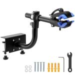 Turnirace Upgraded Truck Bed Bike Rack for Pickups, Heavy-Duty Bicycle Car Racks with 360° Multi-Angle Adjustment, Universal Fit Pickup Bed Bike Mount with Anti-Collision Rubber Pads