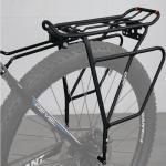 Ibera Bike Rack - Bicycle Touring Carrier Plus+ for Disc Brake Mount, Frame-Mounted for Heavier Top & Side Loads, Height Adjustable for 26"-29" Frames