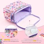 BECOSEFU Kids Bike Basket,Bicycle Basket Front,Waterproof Fabric Handlebar Bag with Shoulder Strap, Fit Most Toddlers Bike or Scooter, Bike Accessories for Boys, Girls.