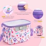 BECOSEFU Kids Bike Basket,Bicycle Basket Front,Waterproof Fabric Handlebar Bag with Shoulder Strap, Fit Most Toddlers Bike or Scooter, Bike Accessories for Boys, Girls.