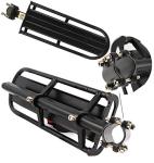 ThreeH Retractable Bike Luggage Cargo Rack Aluminum Alloy Bicycle Pannier Bag Holder Easy to Install BK41