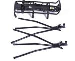 Takelablaze Rear Bike Rack Bicycle Carrier Rack Bicycle Pannier Rack Back Cargo Rack for 26" - 28" Frames with Hardware and Reflector, Black